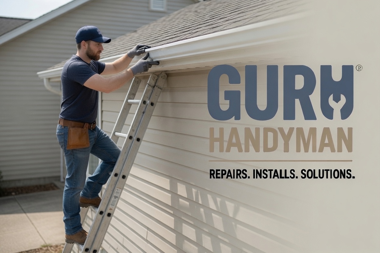 Gutter Repair & Guards in Senoia, GA — Guru Handyman